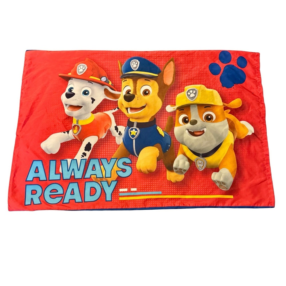 Paw Patrol Double Sided Pillowcase Standard Kids Bedding